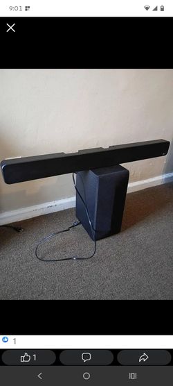 LG Wireless Sound Bar And Subwoofer 
