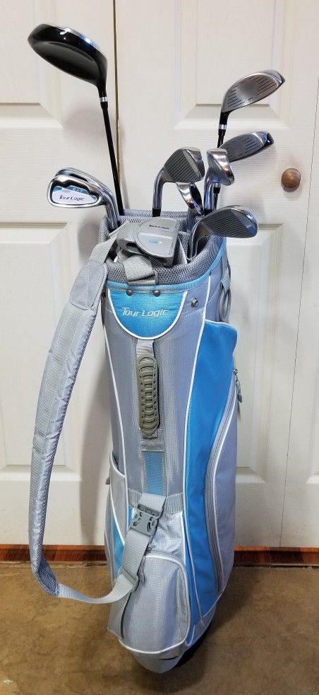 Lady's Tour Logic SX-7 Right Handed Golf Clubs & Bag