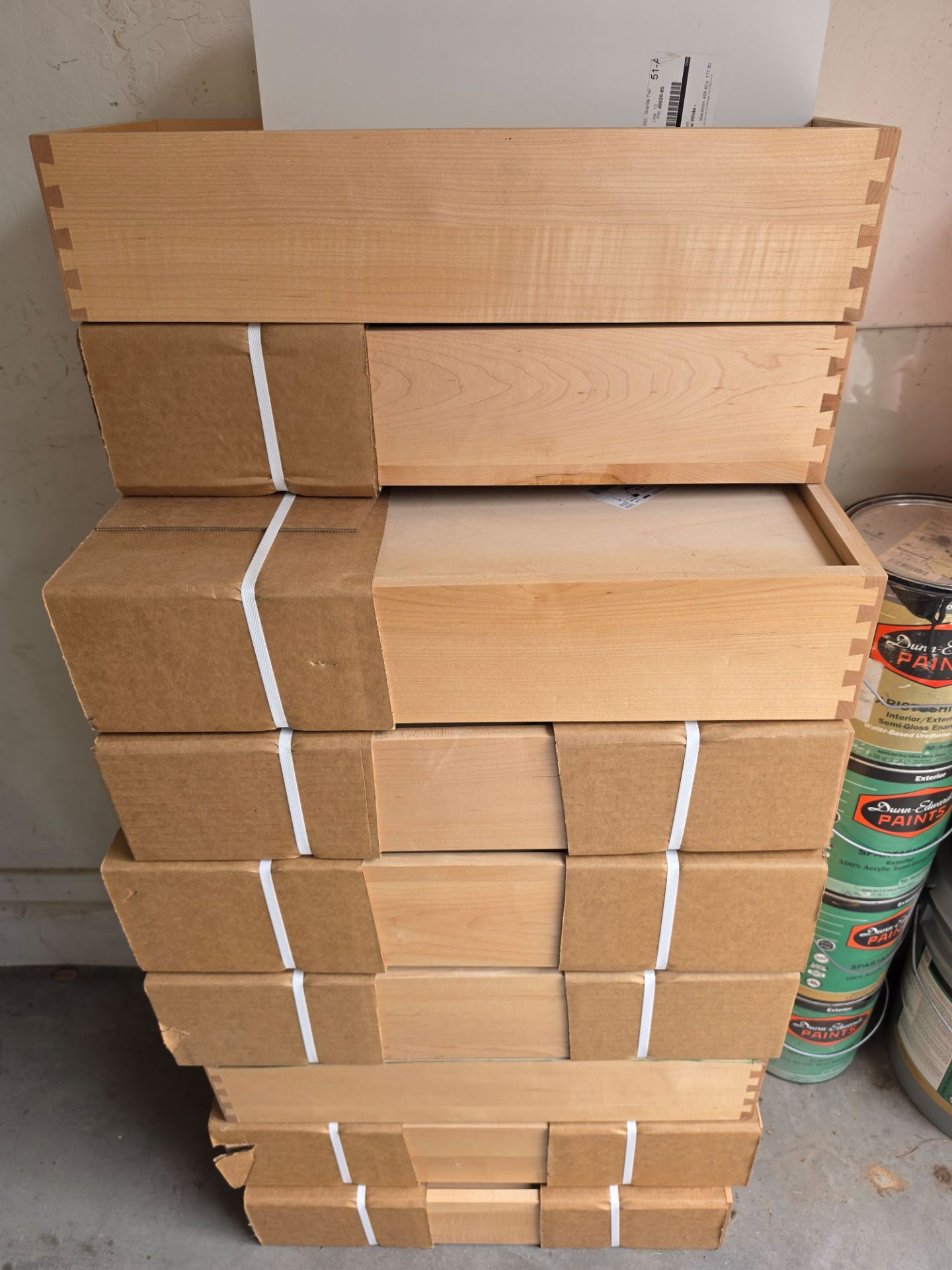 Dovetail Wood Cabinet Drawer Boxes – Lot for Sale in Laveen Village, AZ ...
