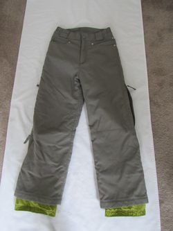 Body Glove, Youth 8 Light Gray Snow Ski Pants
