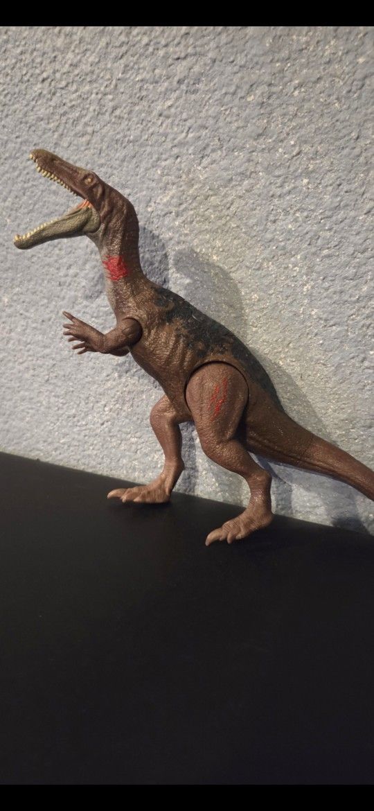 Mattel Jurassic World Baryonyx action figure,