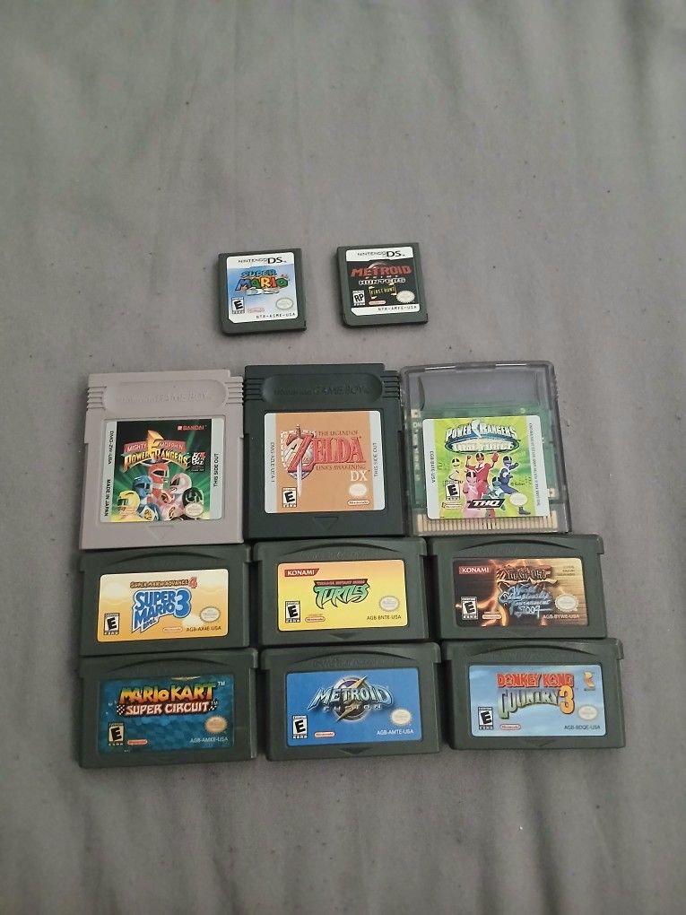 Gameboy Games Lot