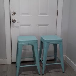 2 Stools  24 Inches Height 