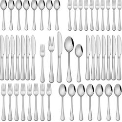 30 piece stainless steel flatware set