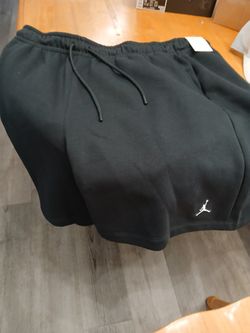 Jordan Black Mens Shorts Size 2Xl New
