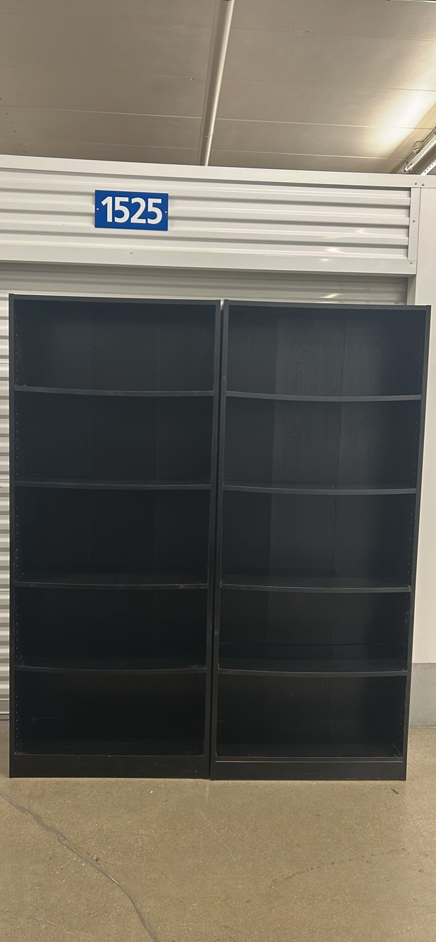 Bookshelves Both For $180