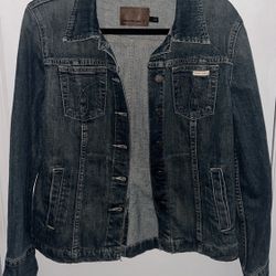 Women’s Vintage 1990s Denim “Calvin Klein” Jean Jacket