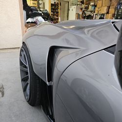G37 Partial Carbon Fenders Zociety