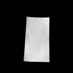 Set of 2 Vintage Apple Product Stickers White Approx 1.5 Inches New/Unused