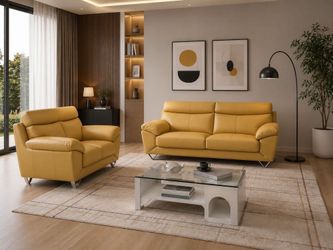 Brand new Italian Leather Sofa sets