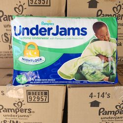 Pampers Underjams size s/m