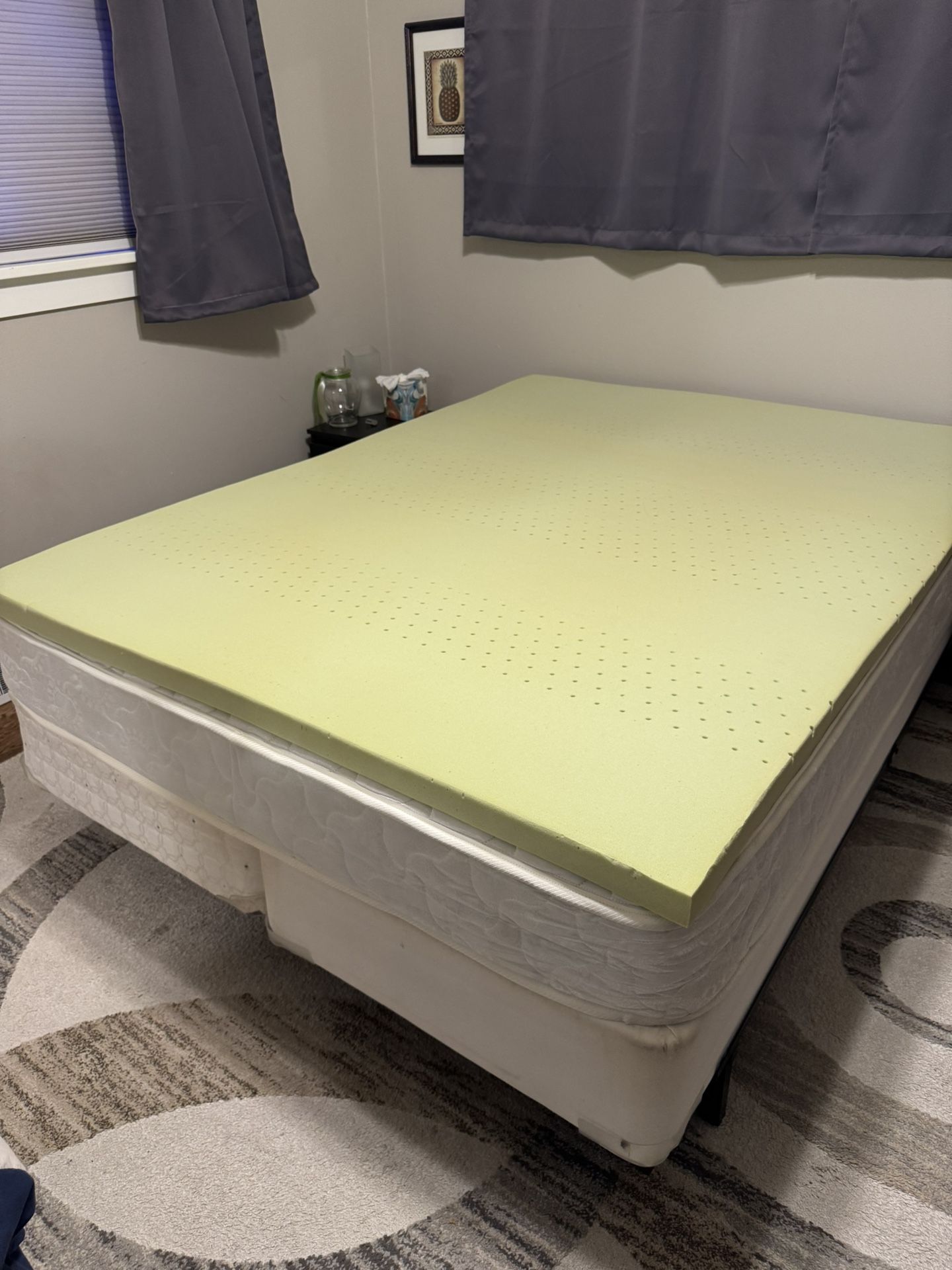 Free Mattress With Foam Topper