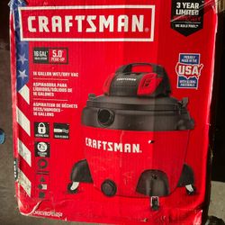Craftsman’s Shop Vac 