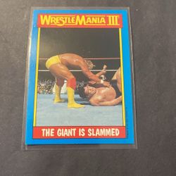 Hulk Hogan 1987 Topps #54