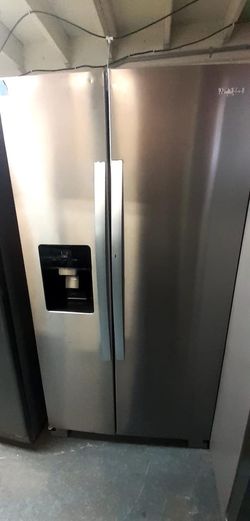 Whirlpool Side-by-Side Stainless Steel Refrigerator
