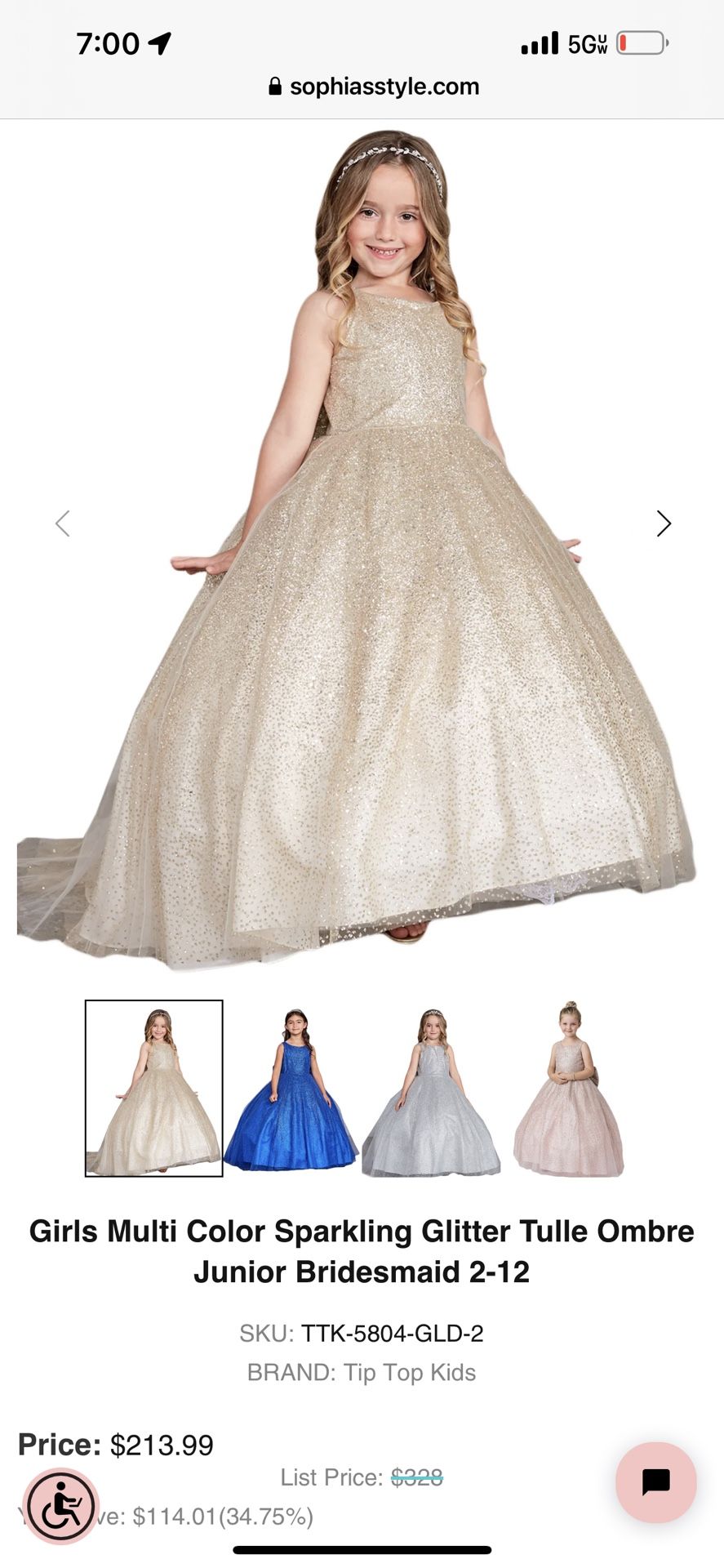 Flower Girl Dress