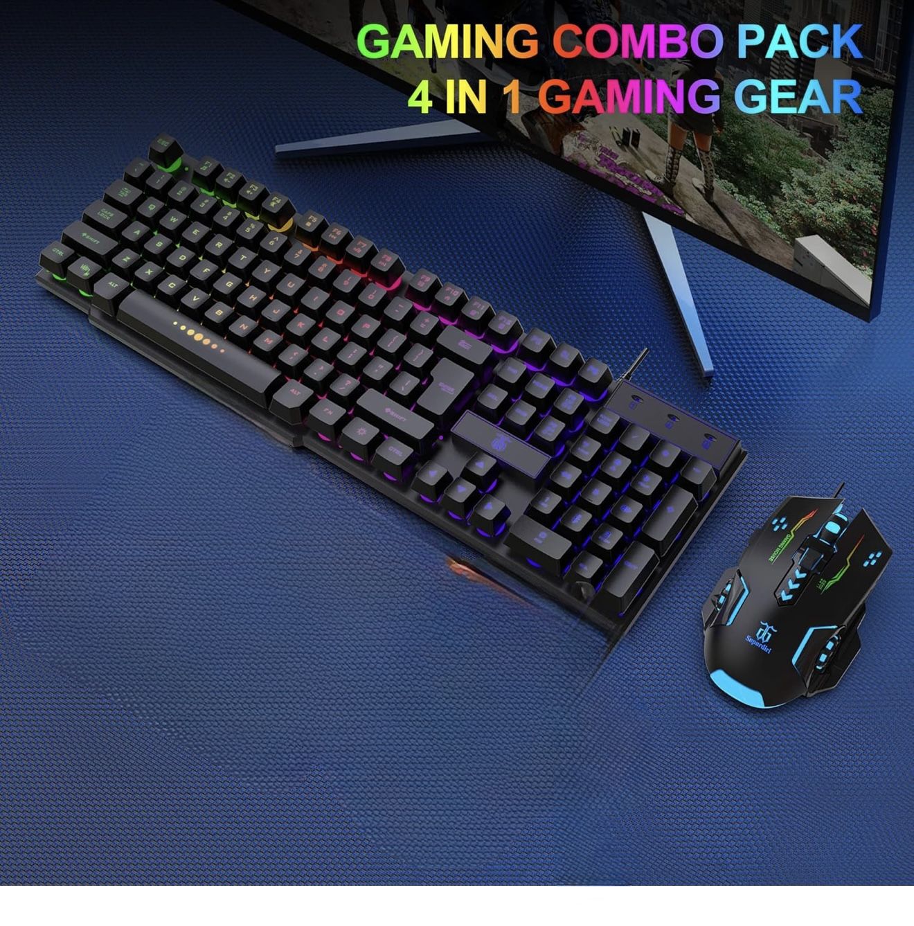Gaming Keyboard And Mouse