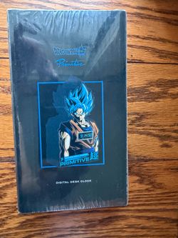 NEW Primitive Dragon Ball Super Goku Alarm Clock LED Display RARE/HTF SEALED