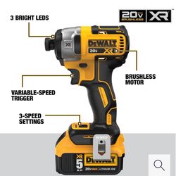 Dewalt Impact & 5.0 Battery For $155