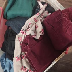 Bag of boys winter clothes about sz 5-6