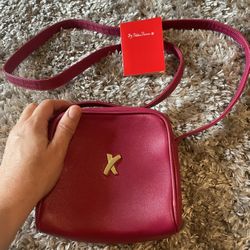 Vintage Magenta Paloma Picasso Crossbody Bag