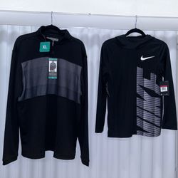 2 Brand New Hoodies Nike Large & Pebble Beach XL