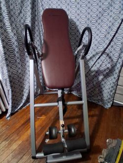 Exerpeutic Stretch 300 inversion table backrest.