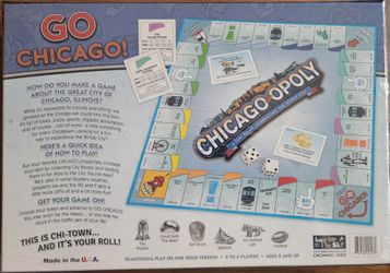 Chicago-Opoly Board Game NEW
