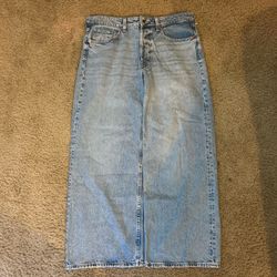 Light Blue Baggy Jeans