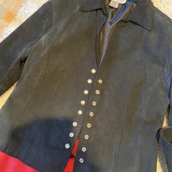 Cold water Creek Leather Womens Jacket