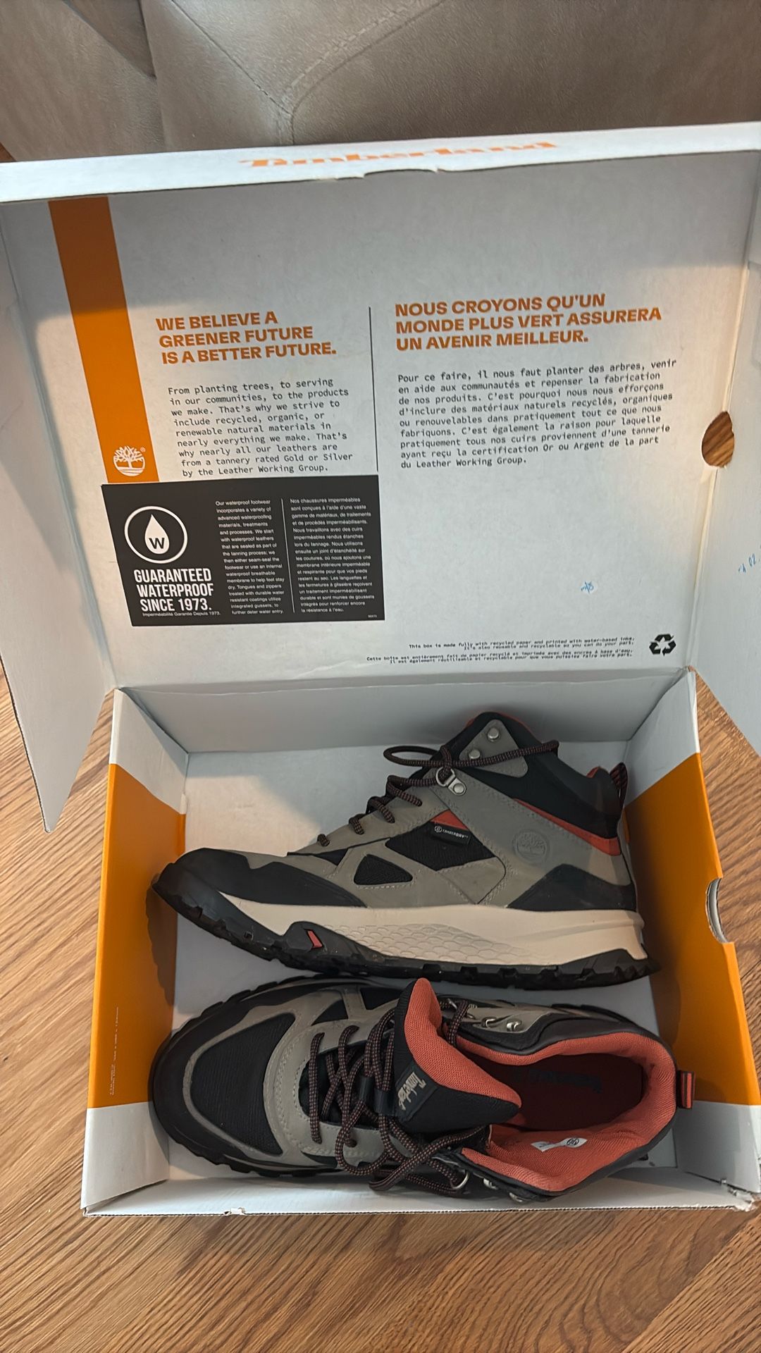 Lincoln Peak Medium Grey Timberland Shoes Bots