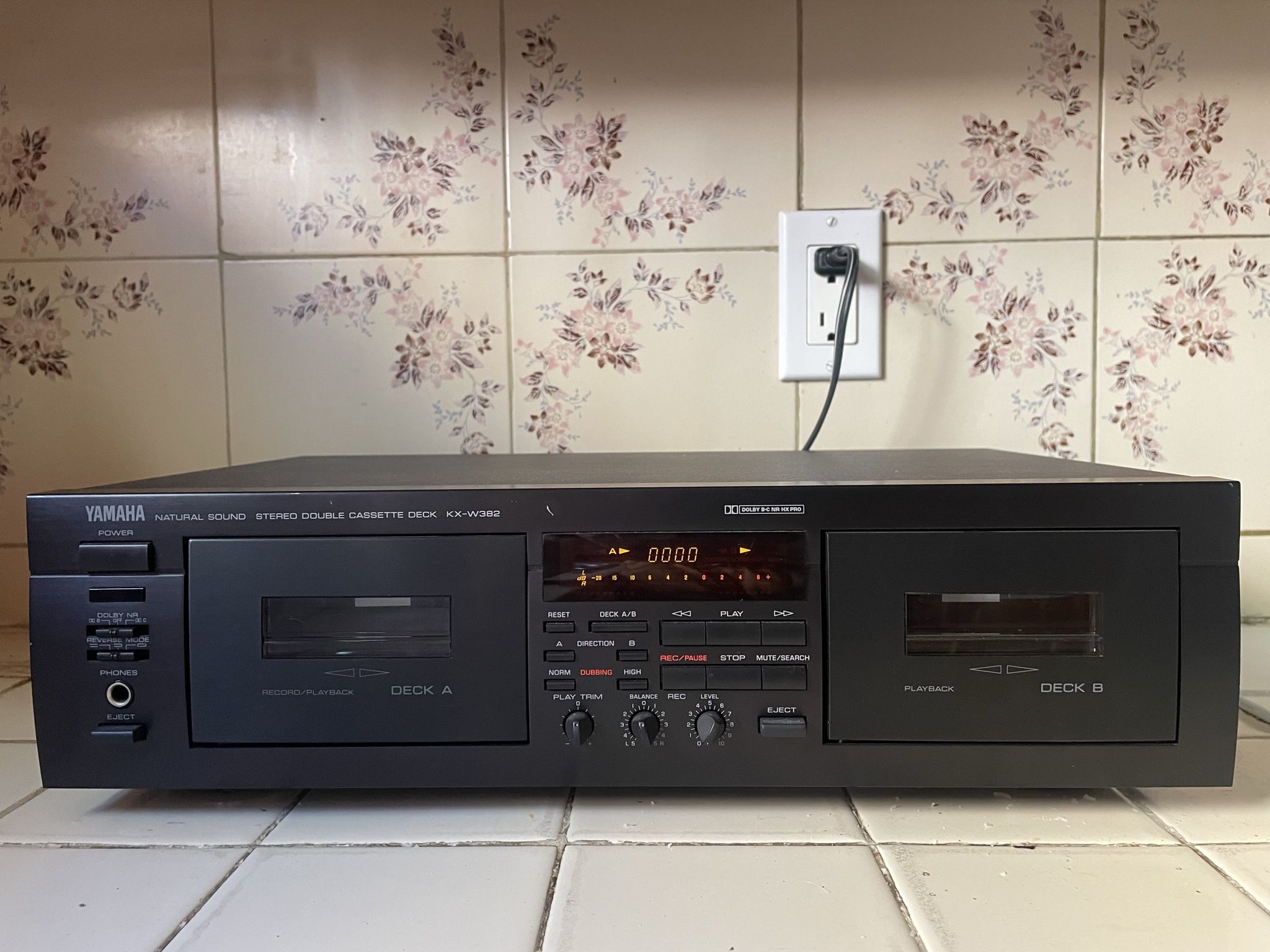Yamaha Double Cassette Deck