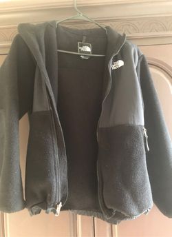 North face black coat size large Junior