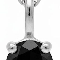 Black Diamond Necklace