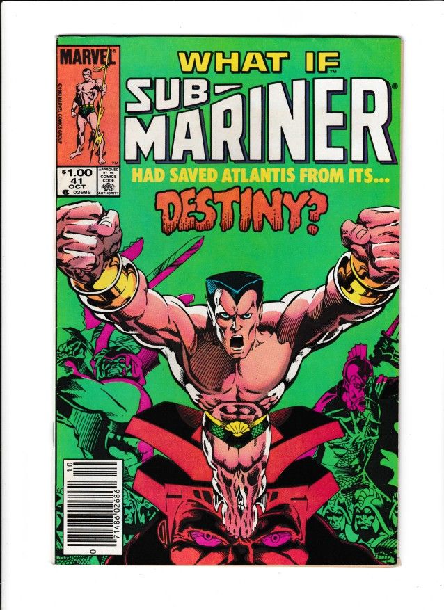 WHAT IF? #41 (1983) MICHAEL GOLDEN | NEWSSTAND EDITION | BRONZE AGE