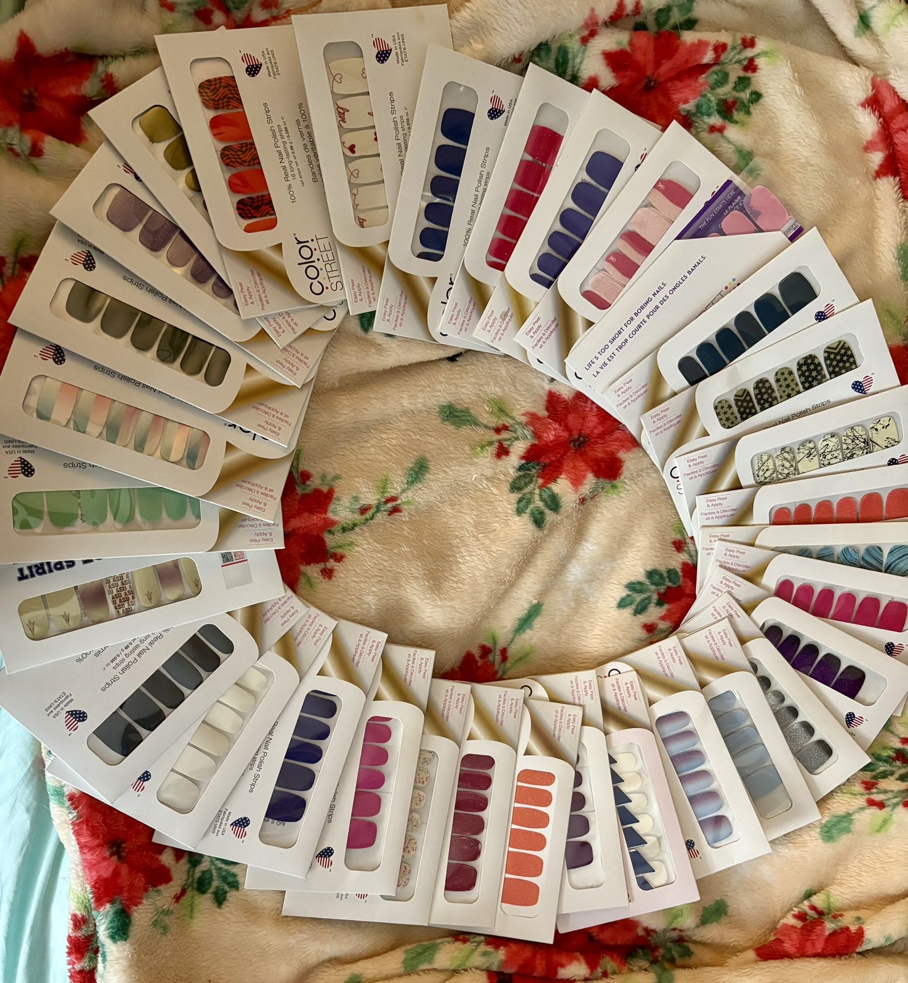 BLOWOUT SALE - 32 Sealed Sets Of Color Street Nail Strips Over 50% Off