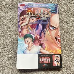 FCBD 2024 FREE COMIC BOOK DAY ONE PIECE ACE'S STORY THE MANGA STATUS ROYALE VIZ