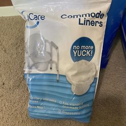 Commode liners