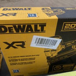 Dewalt Nailer 16 G Only Tool 