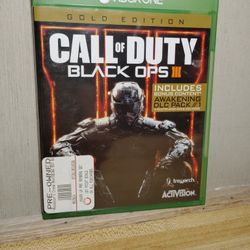 XBOX One Black Ops #3 Gold Edition 