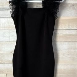 Vestido Negro Size Large