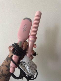 Crimper + Curling Iron