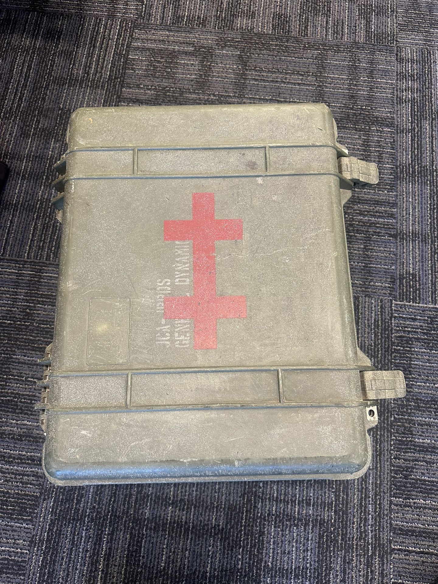 Military Green Colored Pelican 1610 Case For Sale.