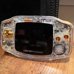 Brand New! Custom Modded Game Boy Advance system W/carry Case..