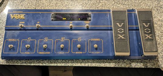 Vox guitar pedal