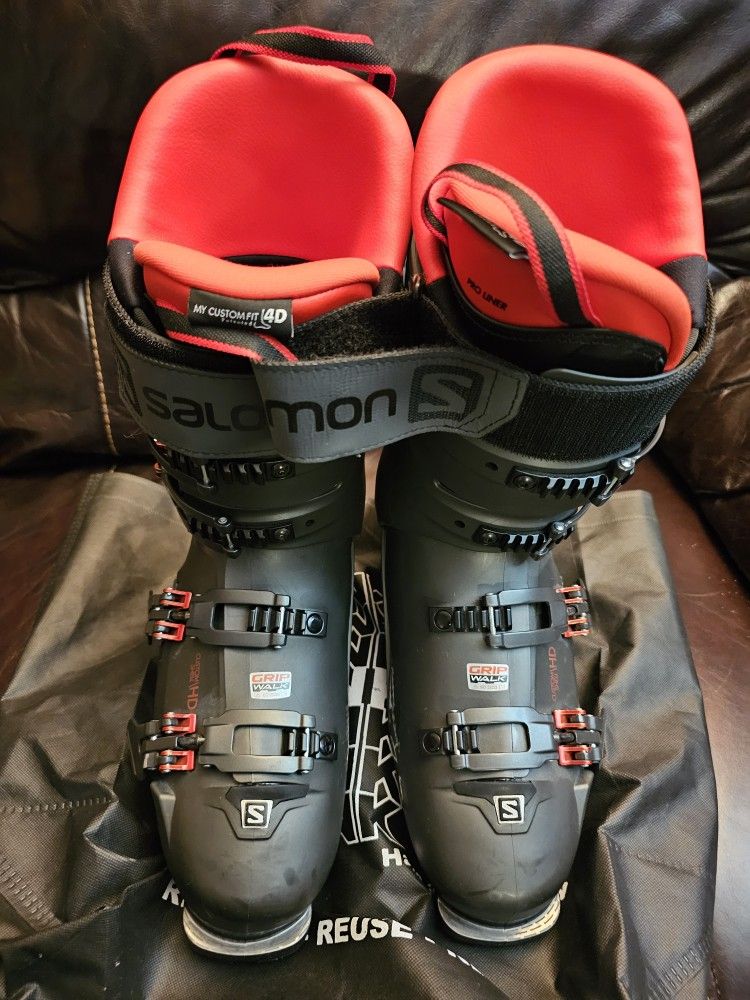 Salomon S/Pro 120 GW Ski Boots Size 28 = 11 Inches