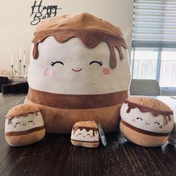 Carmelita Squishmallow Set of Four