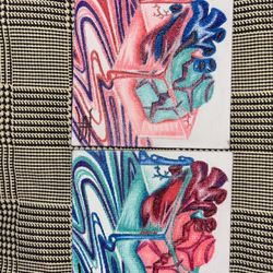 Heart On Ice All Original Art /prison Art 