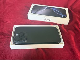 iPhone 16 Pro, Black titanium, 256 GB (Unlocked)