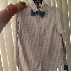 Boys Dress Shirt ( M 10/12)